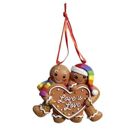 Ornament, Pride Gingerbread Couples