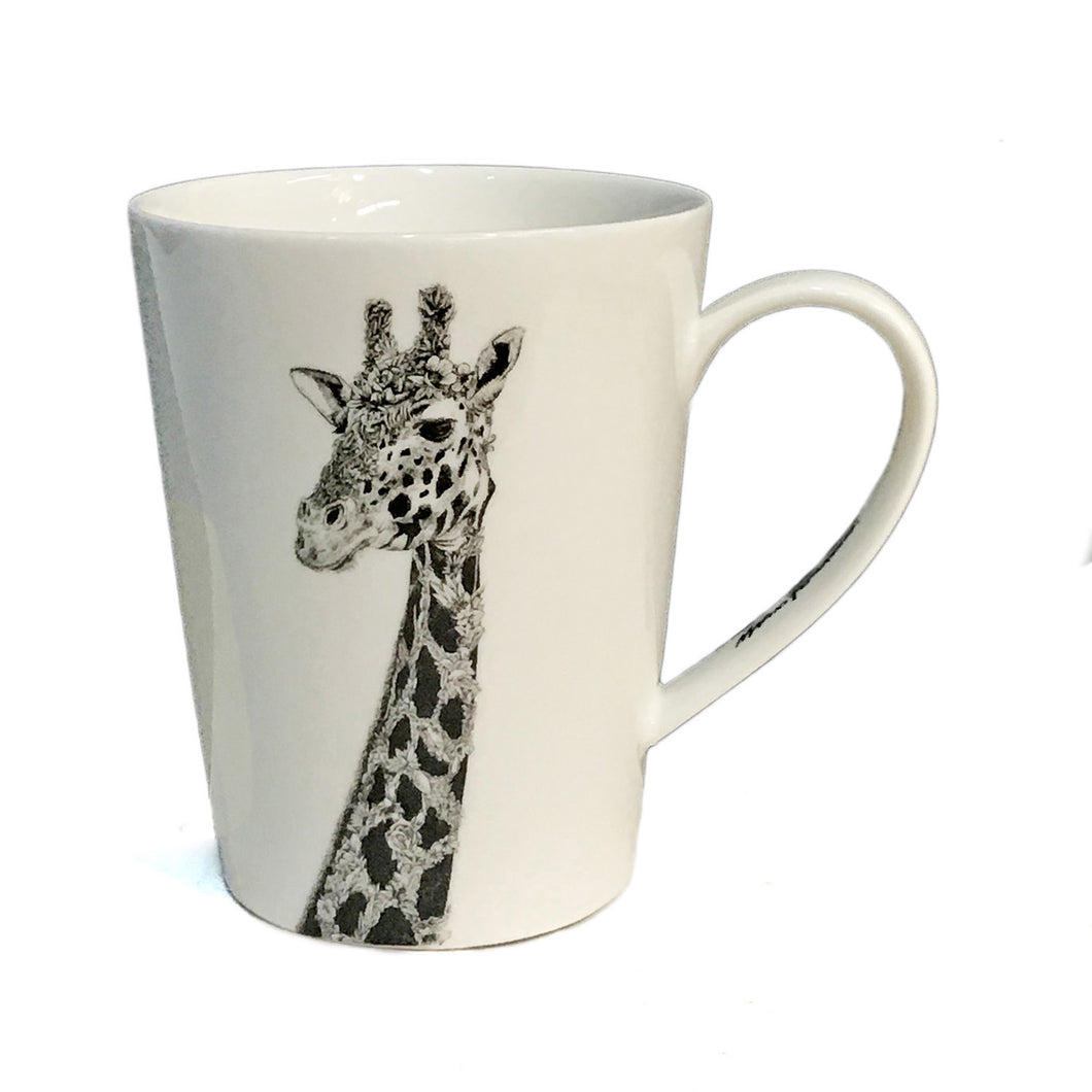 Ceramic Mug, African Gireaffe