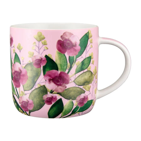 Ceramic Mug, Bouquet Pink