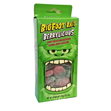 Bigfoot Bait Berrylicious- Sour Gummy Strawberries