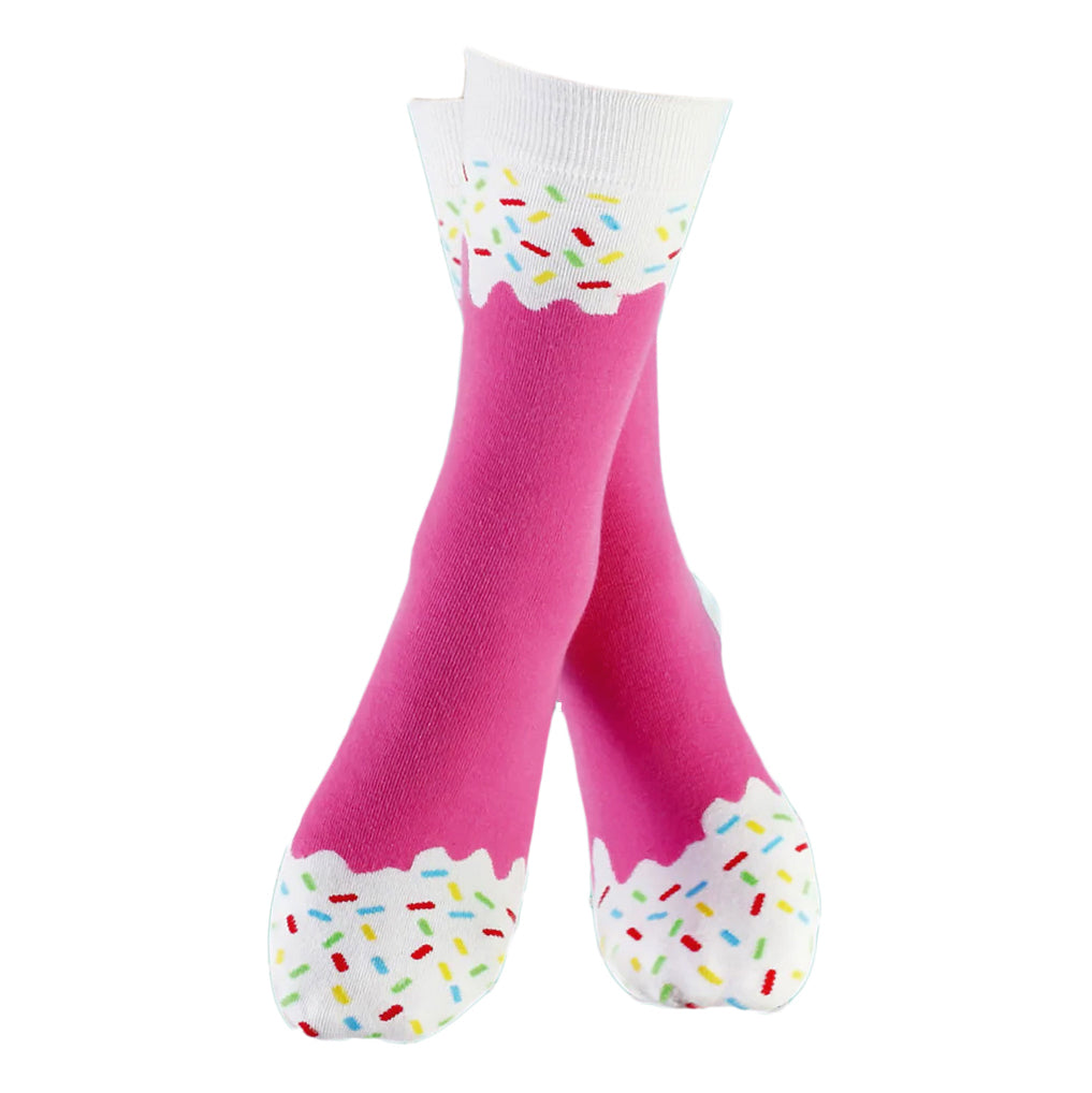 Unisex Crew Socks, One Size, Icepop Popsicle