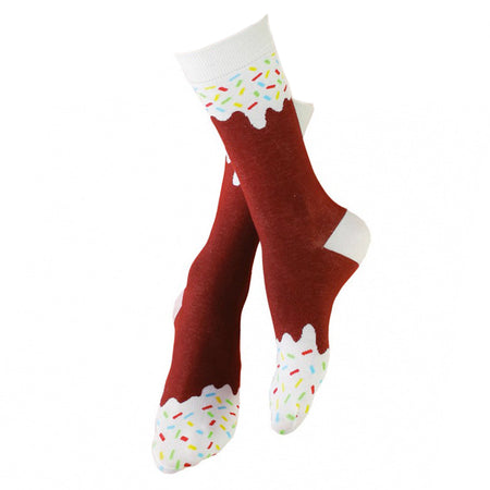 Unisex Crew Socks, One Size, Icepop Popsicle