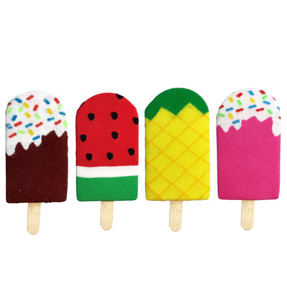 Unisex Crew Socks, One Size, Icepop Popsicle