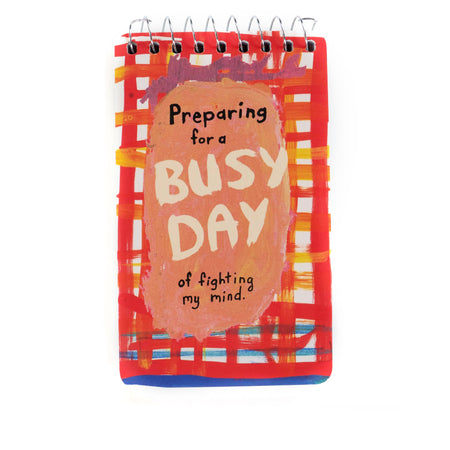 Spiral Notebook-Busy Day