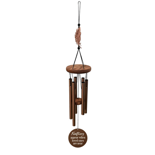 A Life Celebrated- Windchime Feather