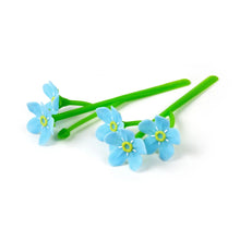 Load image into Gallery viewer, Forget Me Not Silicone Bookmarks,
