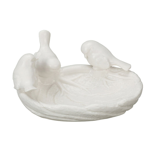 Ceramic Dish, MLeaf W/ Birds