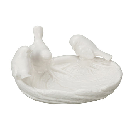 Ceramic Dish, MLeaf W/ Birds