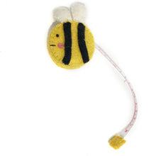 Load image into Gallery viewer, Tape Measure, Wool Felt Animals, Ast
