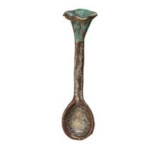 Load image into Gallery viewer, Stoneware Spoon, Multicolor Mushroom Handle
