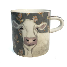 Load image into Gallery viewer, Stoneware Mug 16oz Patterns &amp; Animla Faces
