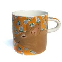 Load image into Gallery viewer, Stoneware Mug 16oz Patterns &amp; Animla Faces
