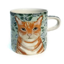 Load image into Gallery viewer, Stoneware Mug 16oz Patterns &amp; Animla Faces
