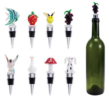 Load image into Gallery viewer, Assorted Blown Glass Bottle Stopper
