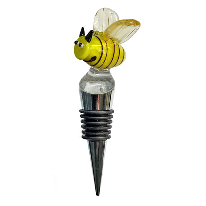 Assorted Blown Glass Bottle Stopper