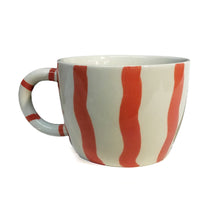 Load image into Gallery viewer, Stoneware Mug 10oz, Striped
