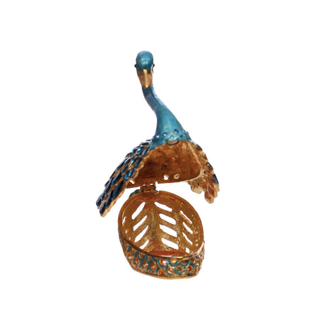 Metal Trinket Box, Swan