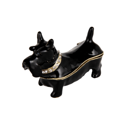 Metal Trinket Box, Scottie