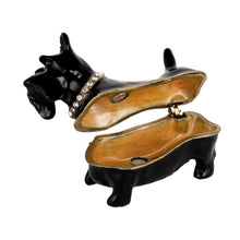 Load image into Gallery viewer, Metal Trinket Box, Scottie
