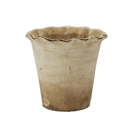 Planter, 5in, Ruffled Edge