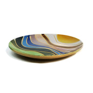 Stoneware Plate Wiht Multi Color