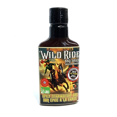 BBQ Sauce-Wild Ride Spicy, Smokey, Sweet Strawberr