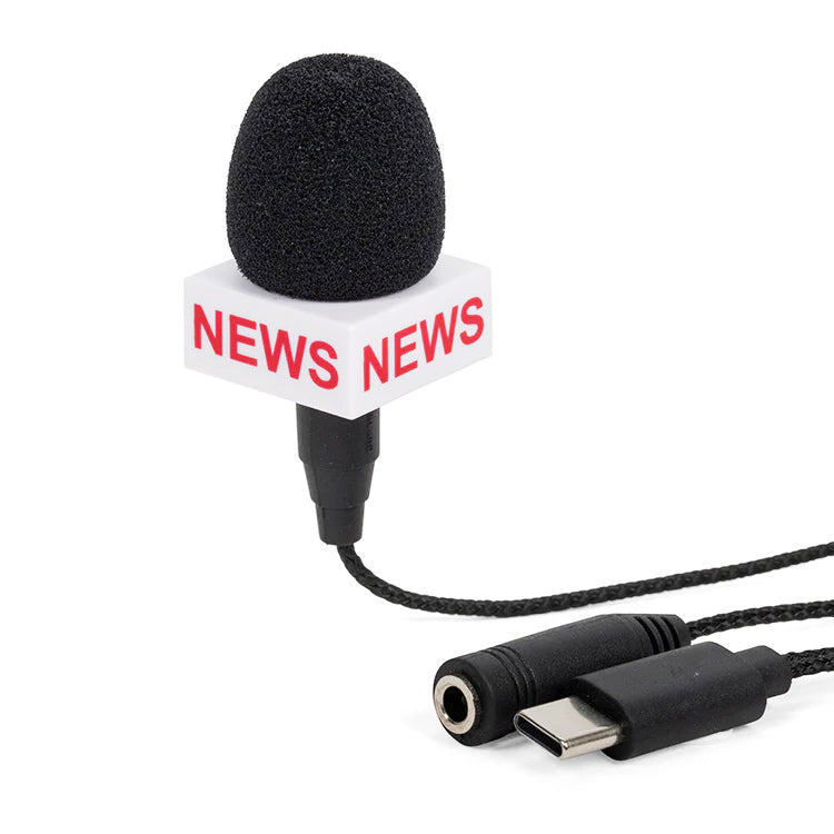 Breaking News Mini Microphone