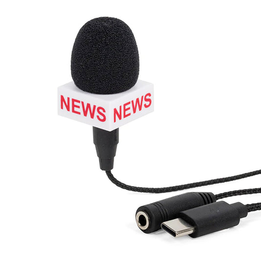 Breaking News Mini Microphone