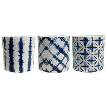 Load image into Gallery viewer, Pot, 4in, Ceramic, Dolomite, Shibori
