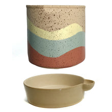 Load image into Gallery viewer, Pot, 5in, Self Watering, Multi Color, 3 Assorted
