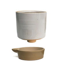 Load image into Gallery viewer, Pot, 4in, Self Watering, Multi Color, 3 Assorted
