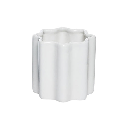 Pot, Mini Ceramic, Dolomite, Wave