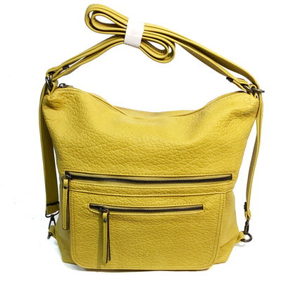 Olivia, Convertable Backpack, Mustard