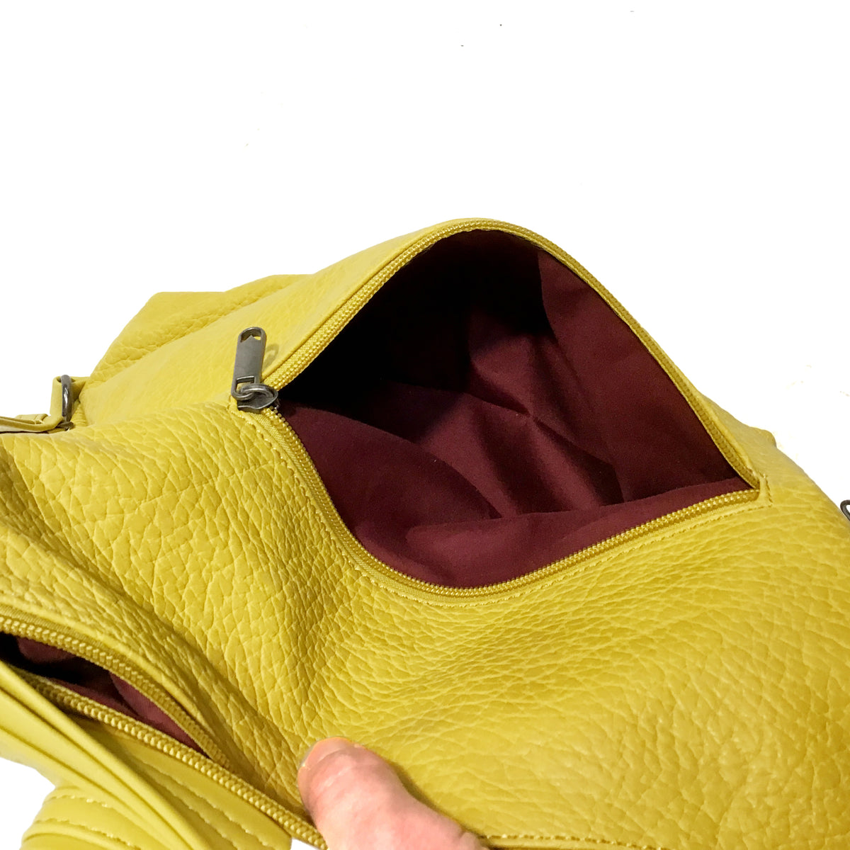 Olivia, Convertable Backpack, Mustard