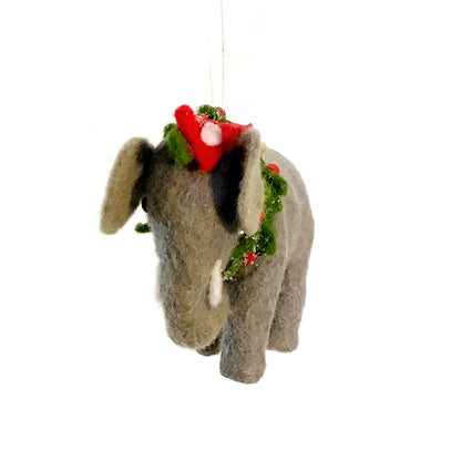 Ornament, Wool Felt Safari Animals