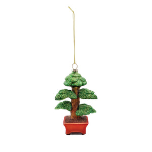 Ornament, Glass Bonsai Tree