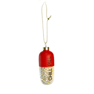 Ornament, Glass Chill Pill