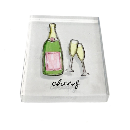 Decor Wedding Plaque, Cheers