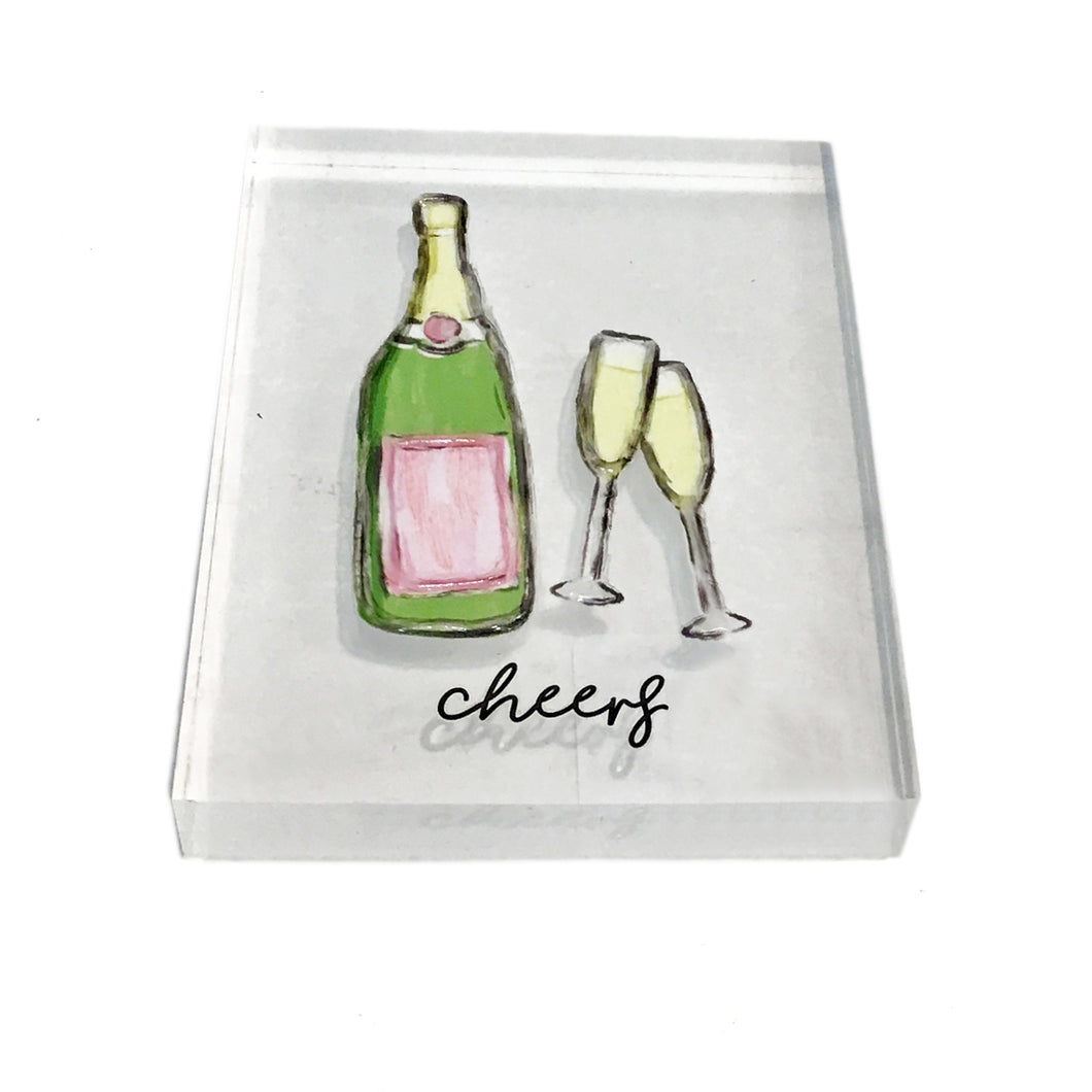 Decor Wedding Plaque, Cheers