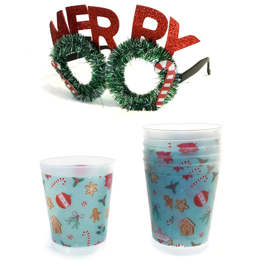Gift Set, Gingerbread Party Cups