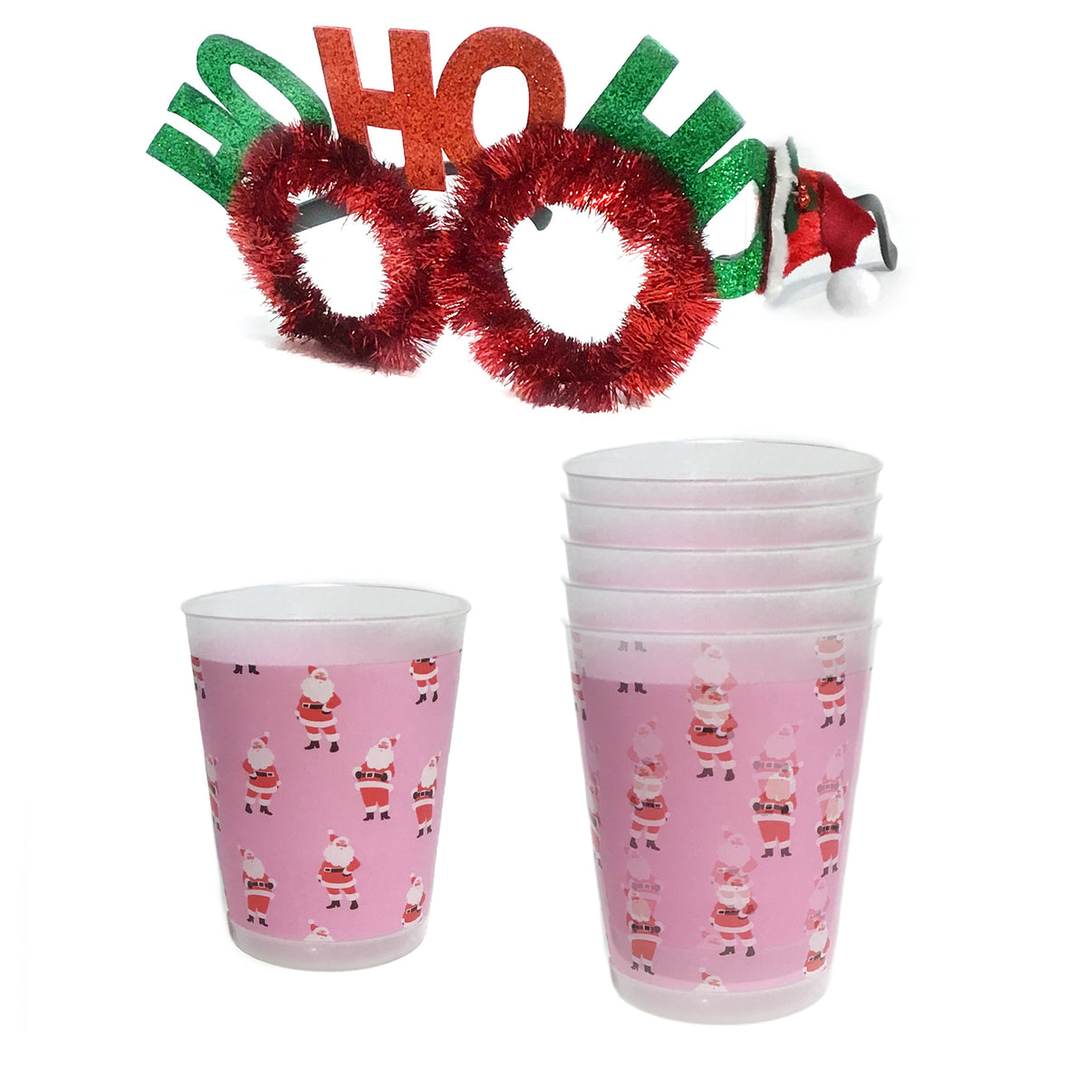 Gift Set, Santa Party Cups