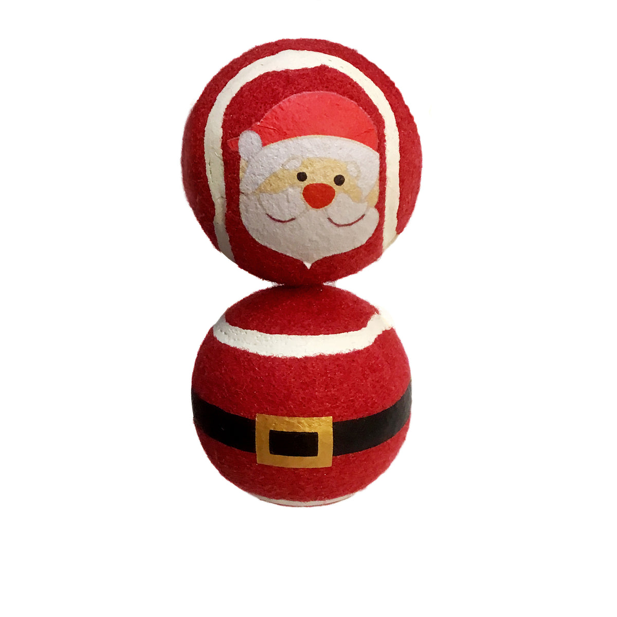 Christmas 2/P Tennis Balls, 3 Styles