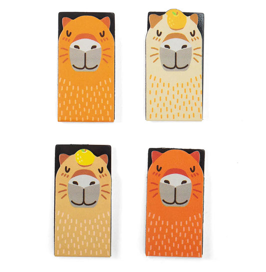 Magnetic Capybara Bookmarks