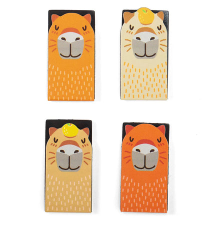 Magnetic Capybara Bookmarks