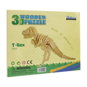 3D Wooden T-rex Puzzle