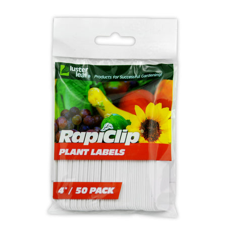 RapiClip Plant Labels, 4in, 50pack