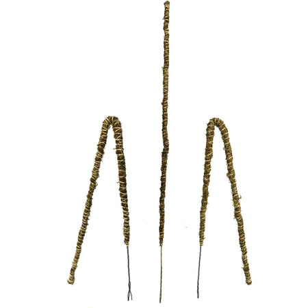 Moss Pole,42in Bendable, 3 Pack
