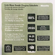Load image into Gallery viewer, Moss Seeds, Irish, 1000
