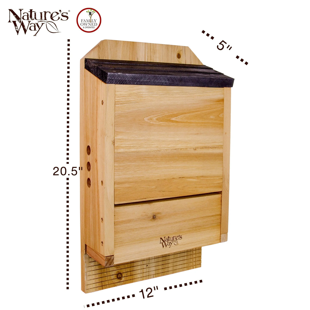 Bat House, 3 Chamber, Cedar