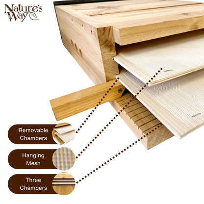 Bat House, 3 Chamber, Cedar